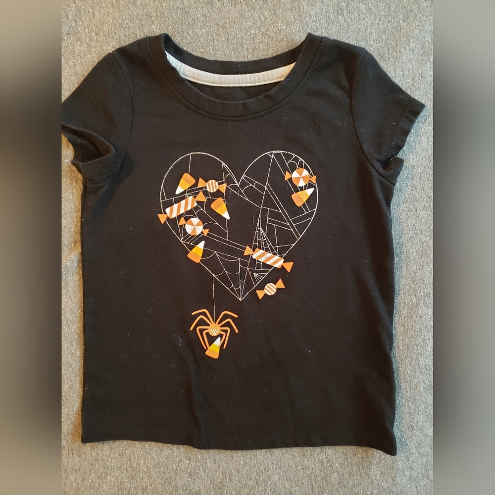 Cat and Jack, 2T girls/non-binary, black t-shirt